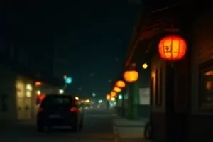 《城市光轨》超清版城市车流光轨画面
