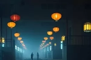 《夜航灯塔》剧情短片灯塔与夜海画面